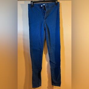 Forever 21 Women's Dark Blue Skinny Jeans